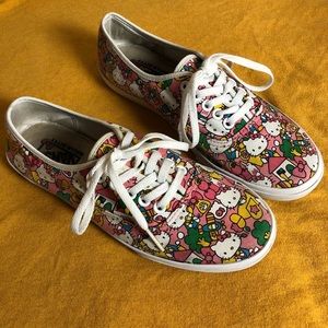 Rare Discontinued Hello Kitty Vans